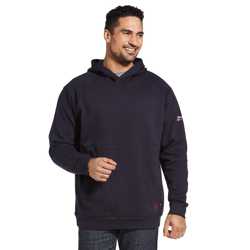 Sudadera Con Capucha Ariat Fr Rev Pullover Azul Marino Hombre - Chile 643-YMCJOF